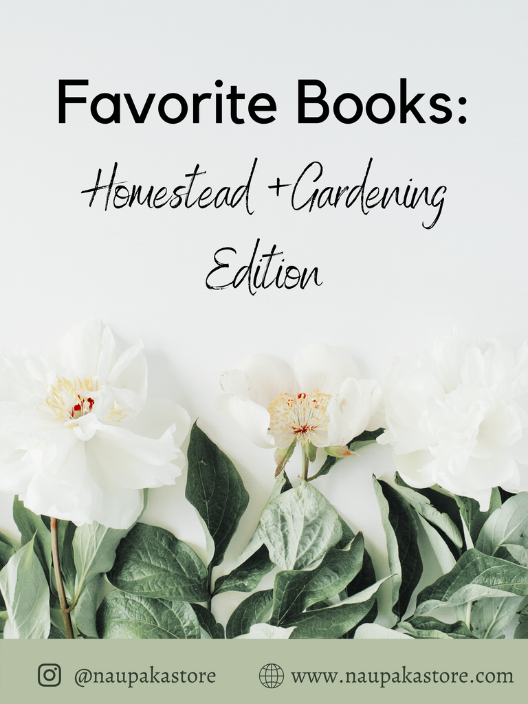 Self Sufficiency Gardening and Homesteading Books On My Shelf