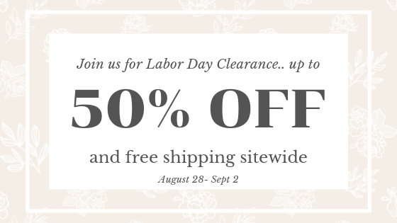 Up to 50% off during SUMMER CLEARANCE!
