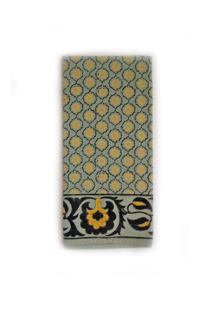 From, Mila Kitchen and Dining Madeira Block Print Kitchen Towel