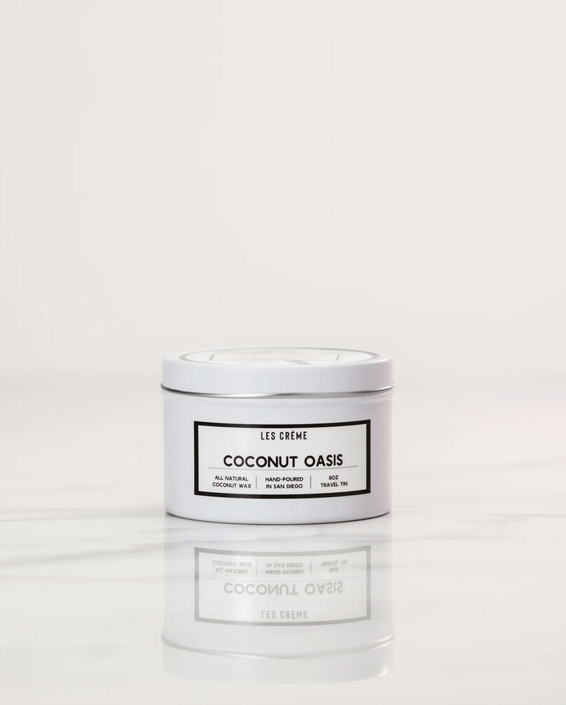 Les Creme Candle Coconut Oasis