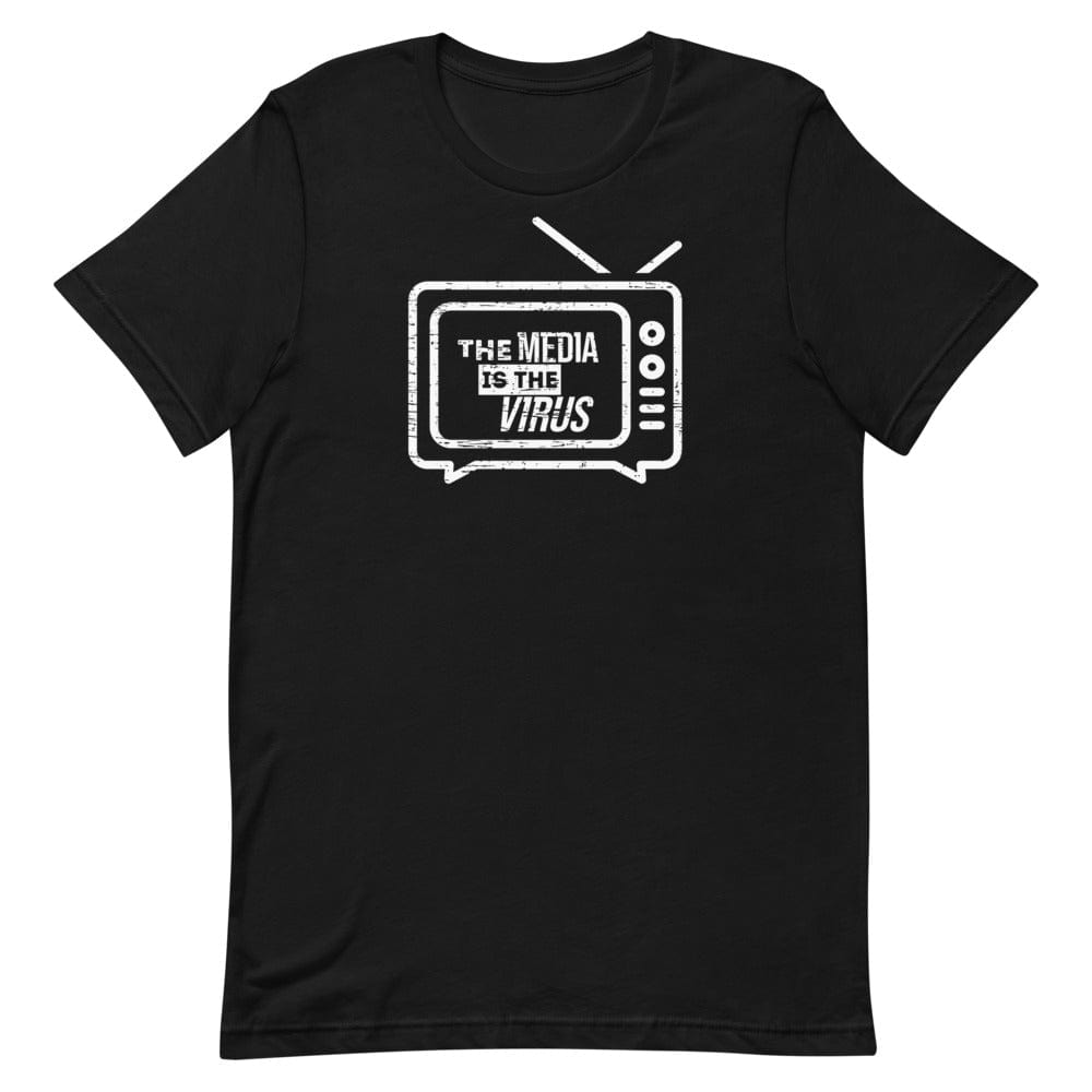 Naupaka Black / XS The Media is the Virus TV Short-Sleeve Unisex T-Shirt 4954316_9527