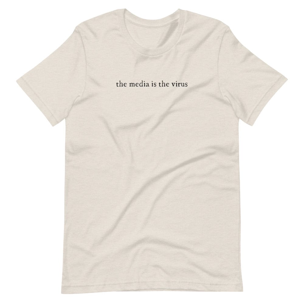 Naupaka Heather Dust / S The Media Is The Virus Short-Sleeve Unisex T-Shirt 9998177_10360