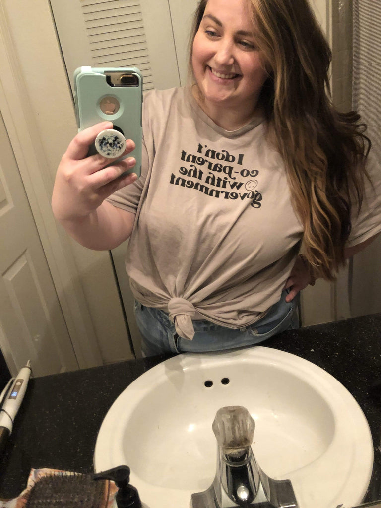 Naupaka I don’t co-parent with the government shirt