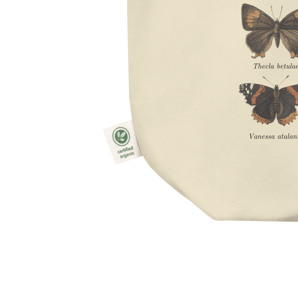 Naupaka Shopping Totes Vintage Illustration Moth & Butterflies Homeschool Totebag 5513226_10458