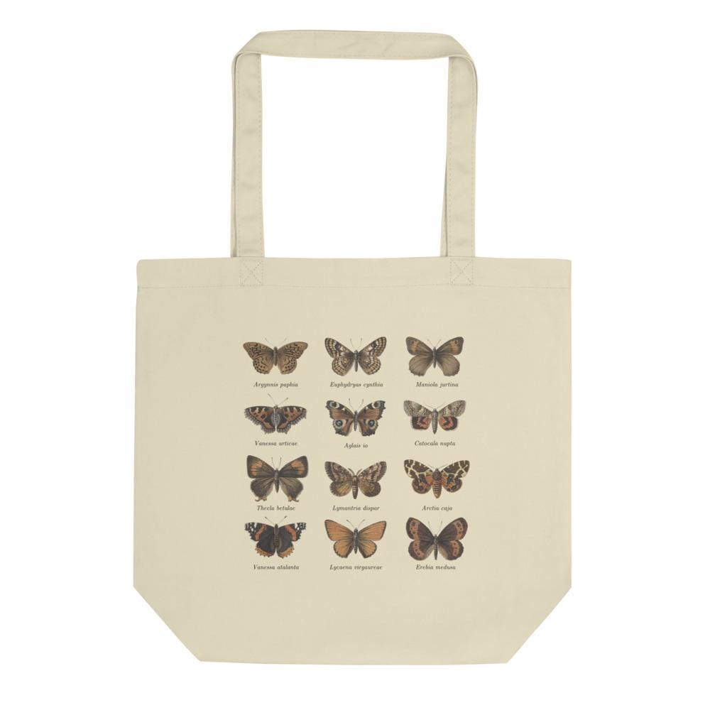 Naupaka Shopping Totes Vintage Illustration Moth & Butterflies Homeschool Totebag 5513226_10458