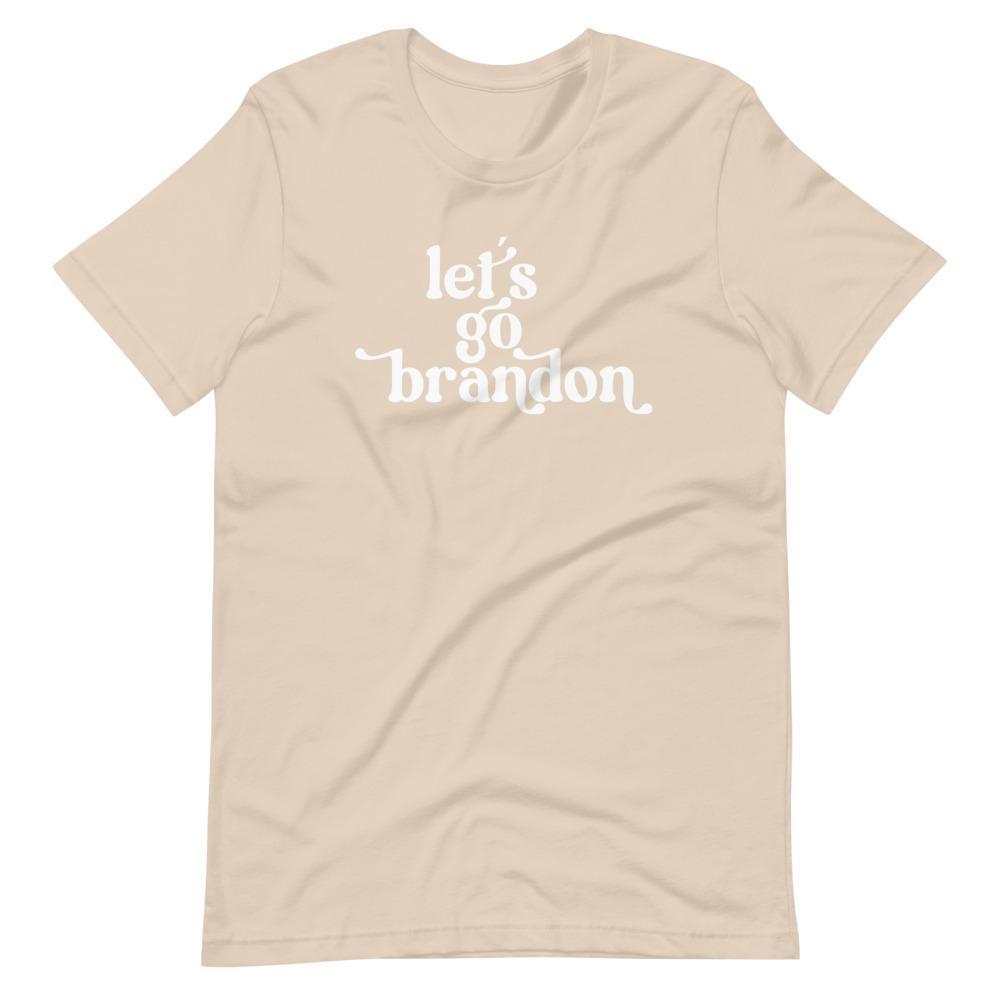 Naupaka Soft Cream / S Let's Go Brandon Short-Sleeve Unisex T-Shirt 2815014_4151