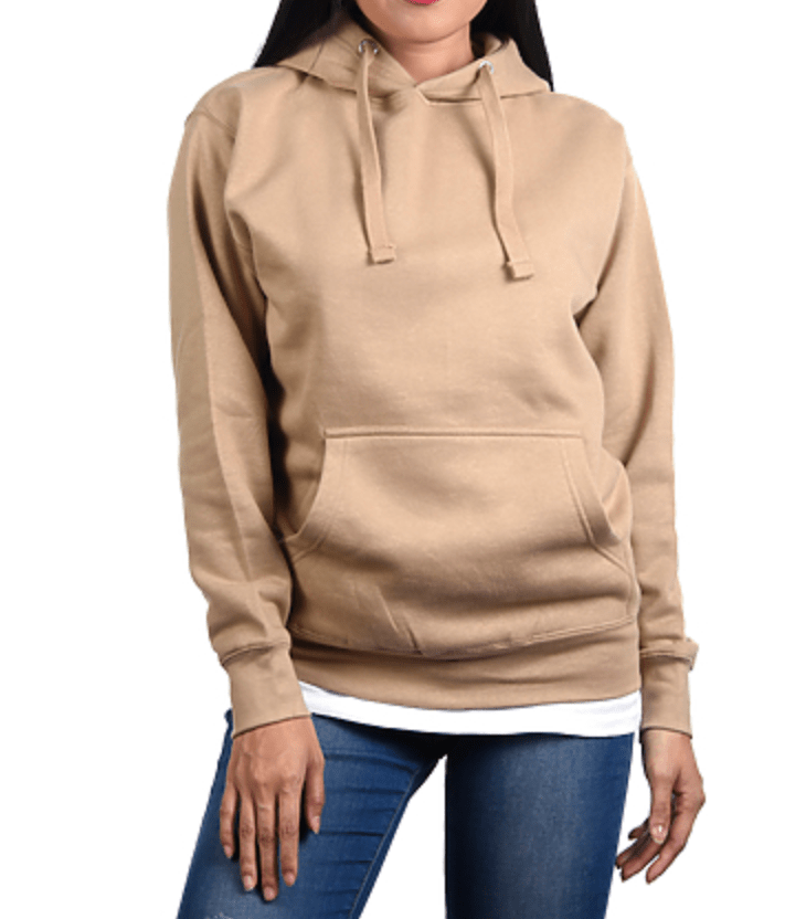 Naupaka The Media is the Virus Unisex Hoodie in Khaki