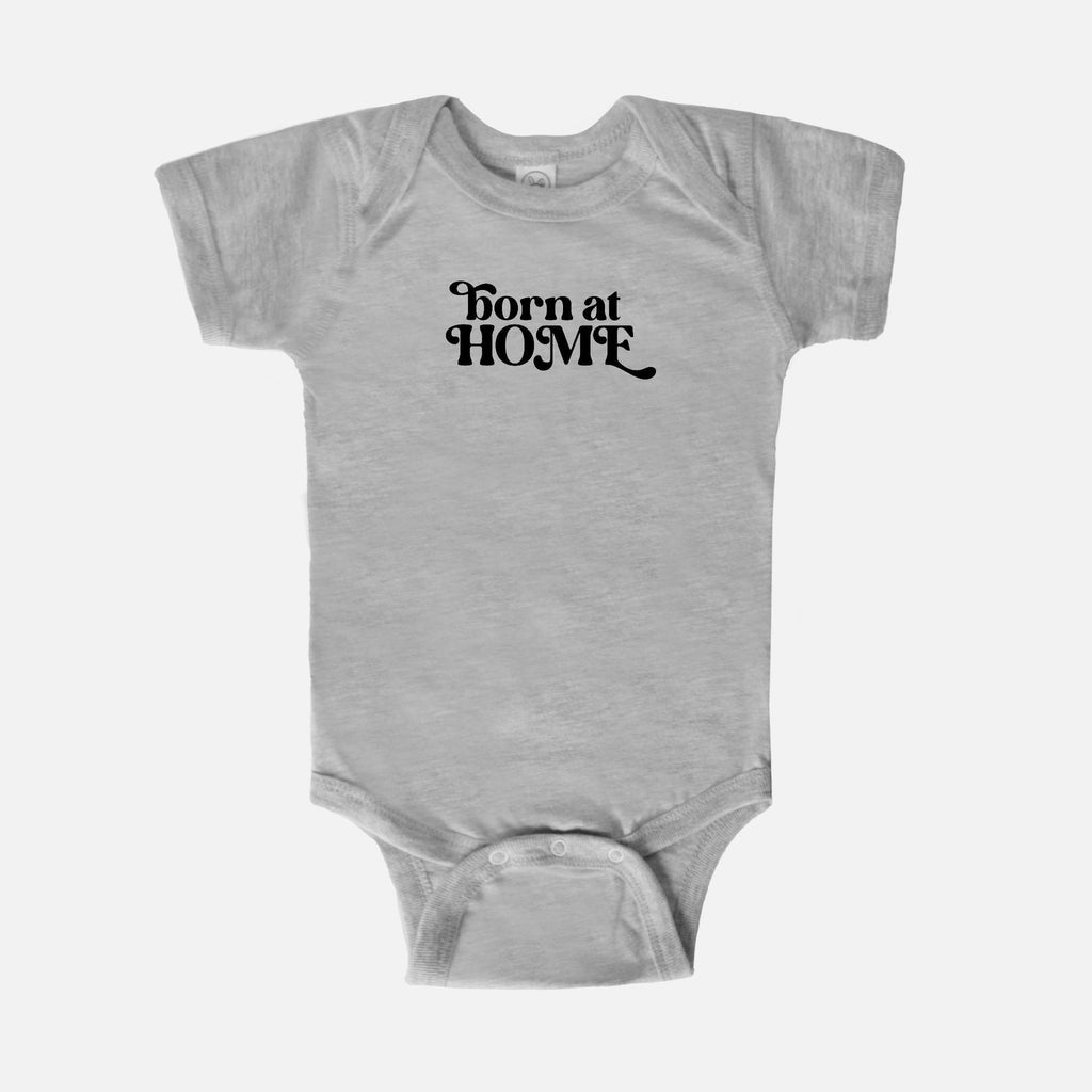 Naupaka Trading Co. Baby Clothing 6 mo. / Gray Born at Home Baby One Piece PMC10-GY-6mo.300134 Born at Home Baby One Piece