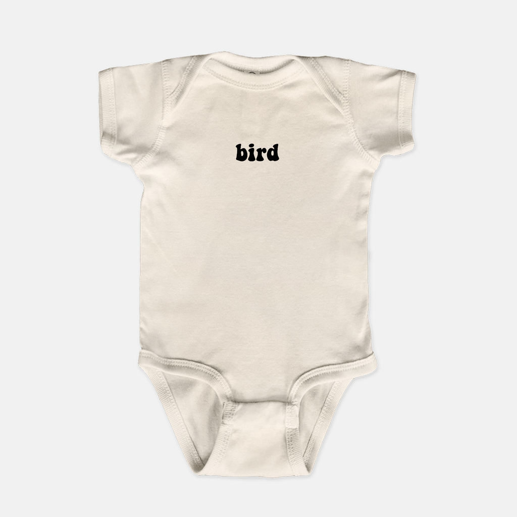 Naupaka Trading Co. Baby Clothing 6 mo. / Natural Bird Baby One Piece Suit PMC10-NAT-6mo.142656 Bird Baby One Piece Suit