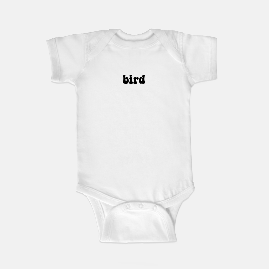 Naupaka Trading Co. Baby Clothing 6 mo. / White Bird Baby One Piece Suit PMC10-WT-6mo.142657 Bird Baby One Piece Suit