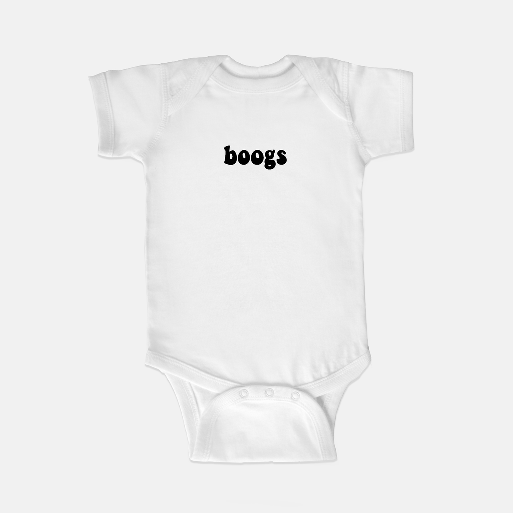 Naupaka Trading Co. Baby Clothing 6 mo. / White Boogs Baby One Piece PMC10-WT-6mo.146618 Boogs Baby One Piece