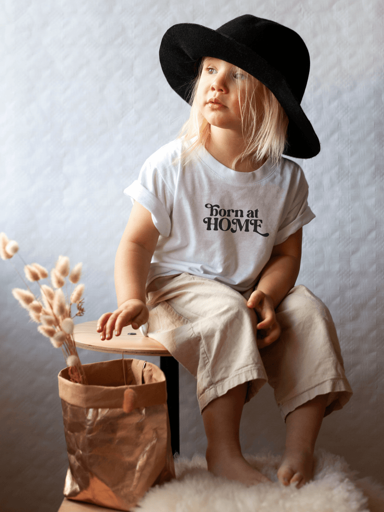 Naupaka Trading Co. Baby Clothing Born at Home Toddler Cotton T-Shirt