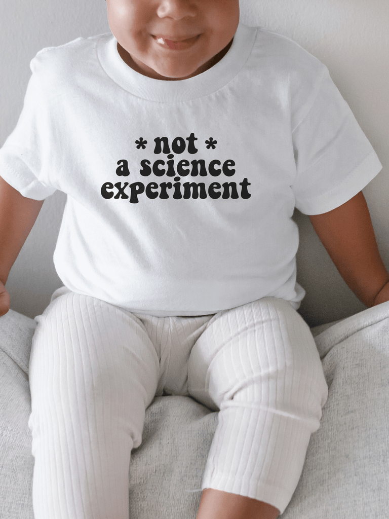 Naupaka Trading Co. Baby Clothing Not a Science Experiment Toddler Cotton Crew (2T-4T)