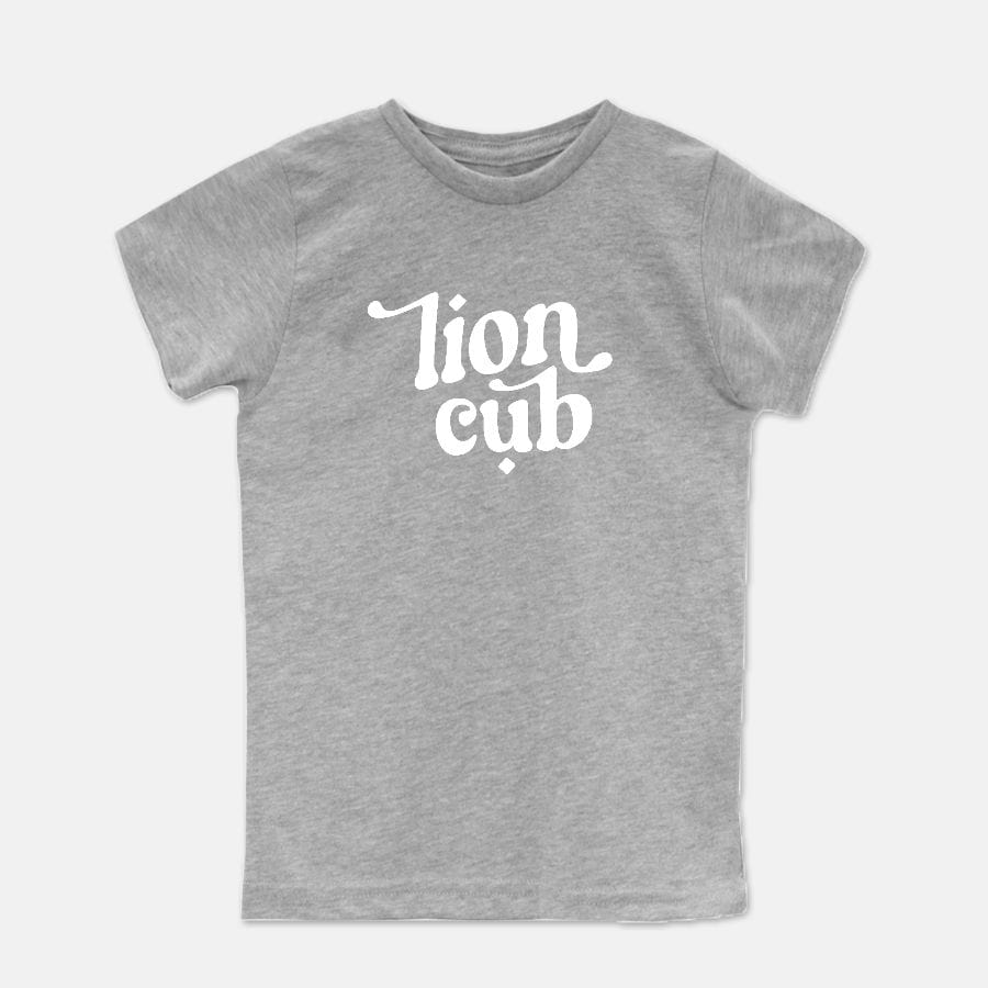 Naupaka Trading Co. Kids' Clothing Small / Atheltic Heather Naupaka Lion Cub Youth Tee PMC30-ATHGY-S.139198
