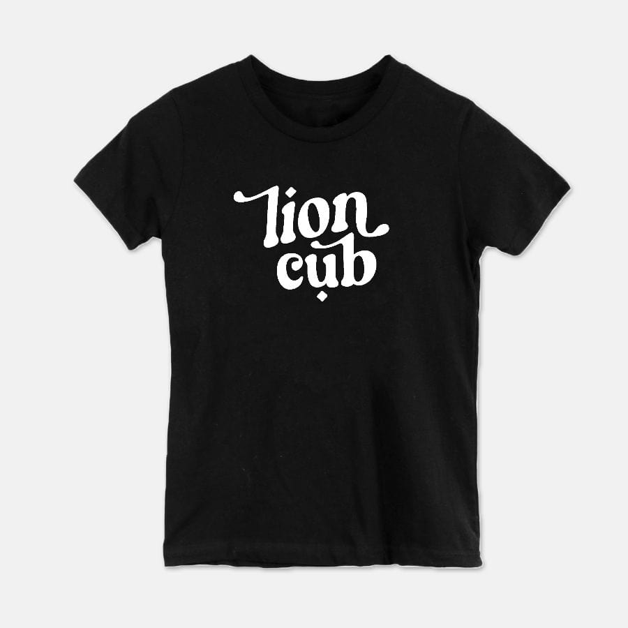 Naupaka Trading Co. Kids' Clothing Small / Black Naupaka Lion Cub Youth Tee PMC30-BK-S.139199