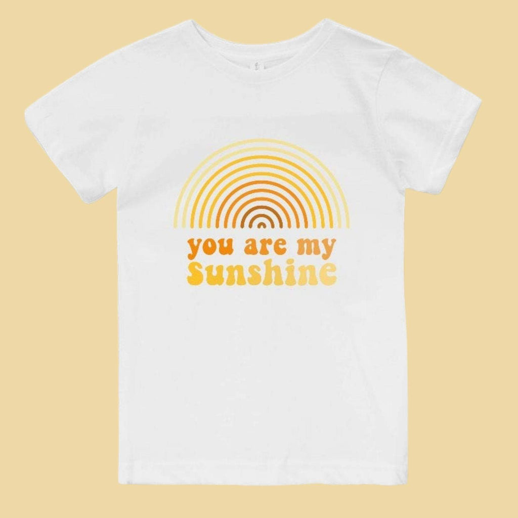 Naupaka Trading Co. Kids' Clothing You Are My Sunshine Retro Inspired Youth Tee (S-XL) You Are My Sunshine Youth Tee