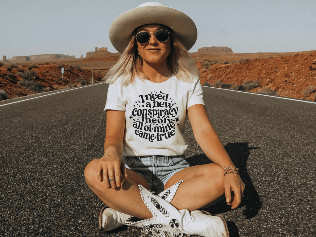 Naupaka Trading Co. T-Shirts I need a new conspiracy theory Bella Canvas Unisex Tee 3001