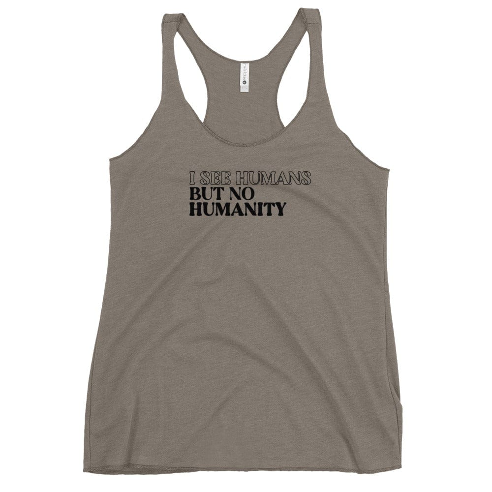 Naupaka Venetian Grey / XS I See Humans But No Humanity Tank Top 8563631_6646