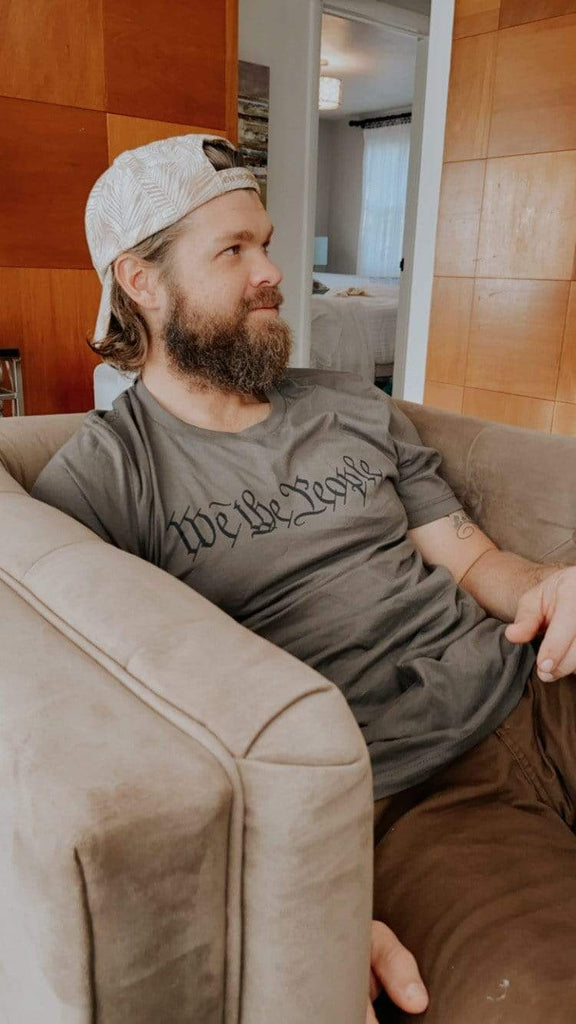 Naupaka We the People Constitution Shirt (Army Green in stock)