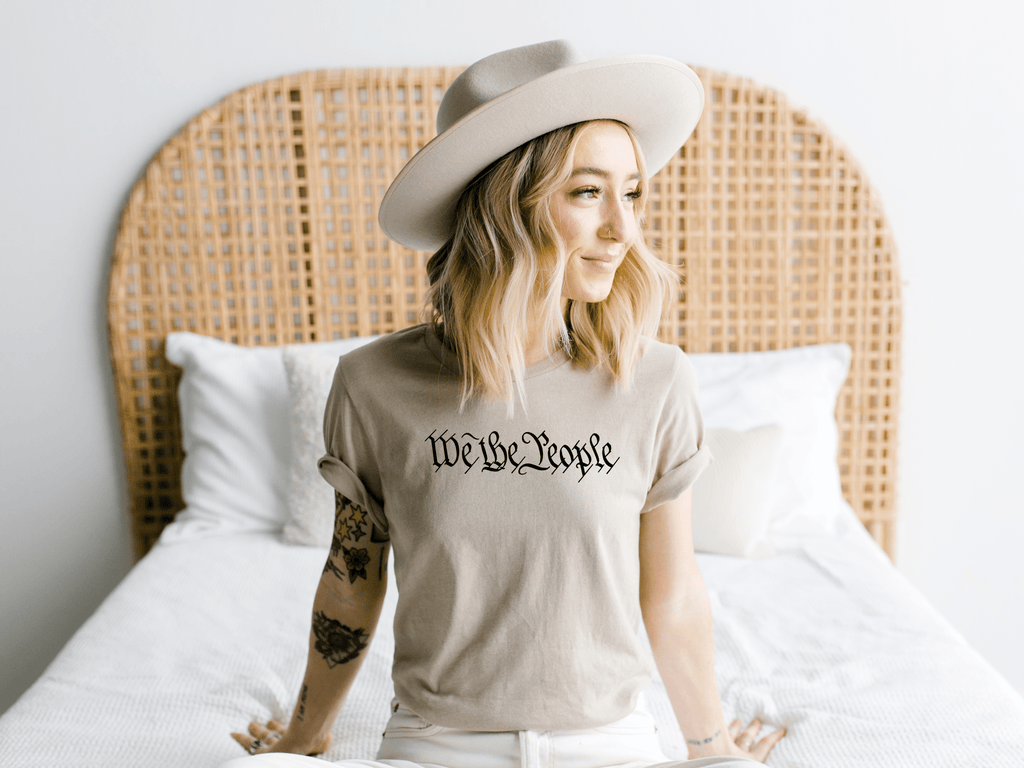 Naupaka We the People Constitution Shirt (Heather Dust)
