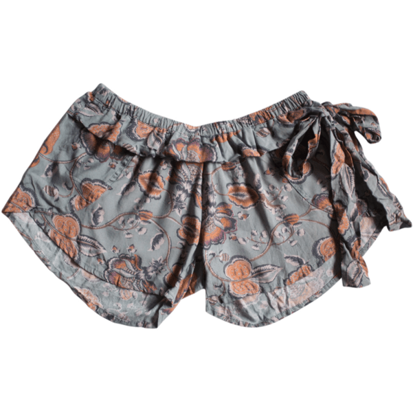 Yireh Women Pantai Short- Fleur Pattern